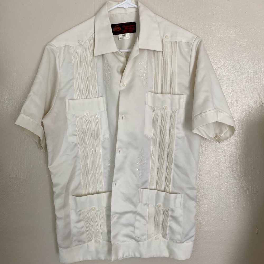 Vintage Guayabera Yucateca size M